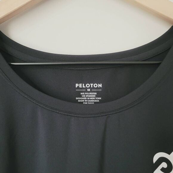 Peloton Black Tank Top Size 1X - Picture 3 of 4